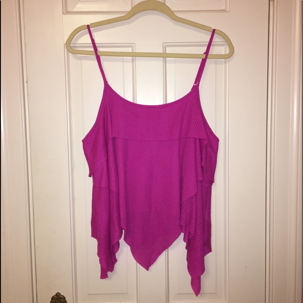 Magenta Free People Tank